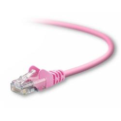 BELKIN CABLES Belkin Cat. 5e Patch Cable - 1 x RJ-45 - 1 x RJ-45 - 4ft - Pink