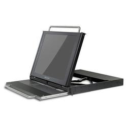 BELKIN COMPONENTS Belkin OmniView 15 Dual-Rail LCD Rack Console - 15 Active Matrix TFT LCD - 1U Height