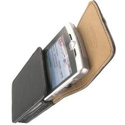 Wireless Emporium, Inc. Blackberry 8800/8820/8830 Premium Leather Vertical Pouch (Black)