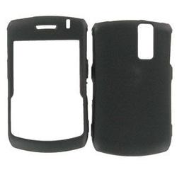 Wireless Emporium, Inc. Blackberry Curve 8300/8310/8320 Snap-On Rubberized Protector Case (Black)