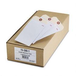 Avery-Dennison Blank Make Your Own Triplicate Tags,1 500, 6 1/4x3 1/8, White/Manila, 500/Box