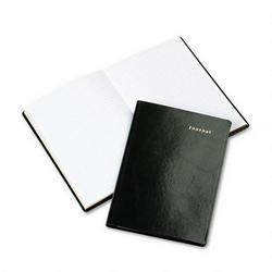 Daytimer/Acco Brands Inc. Bonded Leather Journal, 5 1/2 x 7 3/4, 160 Pages, Black