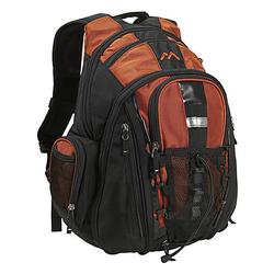 Brenthaven Expandable 2078 Trek Notebook Backpack - Ballistic Nylon - Burnt Orange