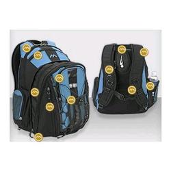 Brenthaven Expandable 2079 Trek Notebook Backpack - Ballistic Nylon - Steel Blue