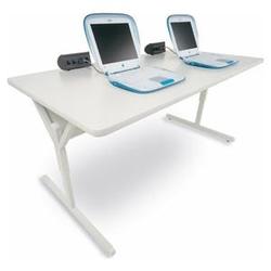 BRETFORD Bretford Adult 36 W Work Center With Casters - Quartz (3517-GMQ)