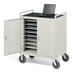 BRETFORD Bretford LAP18EBA-GM Welded Laptop Storage Cart - Steel