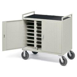 BRETFORD Bretford LAP24ERBBA-GM Welded Laptop Storage Cart - Steel