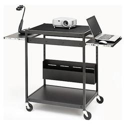 BRETFORD Bretford TC12-BK Presentation Cart - Steel - Black