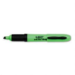 Bic Corporation Brite Liner Grip XL™ Highlighter, Chisel Tip, Fluorescent Green
