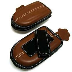 Wireless Emporium, Inc. Brown Premium Cowhide Pouch for Motorola W755