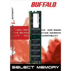 Buffalo Technology Buffalo Select 1GB DDR1 DIMM PC3200 Unbuffered Non ECC