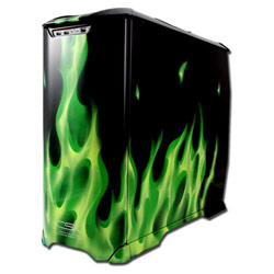 COOLER MASTER USA CSX Limited Edition Green Flame Stacker ATX Full Tower