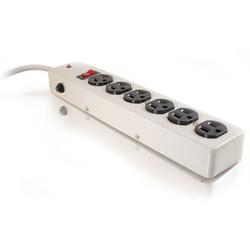 CABLES TO GO Cables To Go 6-0utlets Metal Surge Suppressor - 750J