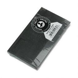 Avery-Dennison Carter's Felt Stamp Pad, 3 1/4 x 6 1/4, Black Ink