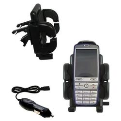 Gomadic Cingular 2100 Auto Vent Holder with Car Charger - Uses TipExchange