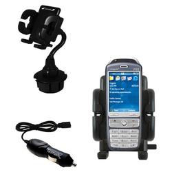 Gomadic Cingular 2125 Auto Cup Holder with Car Charger - Uses TipExchange
