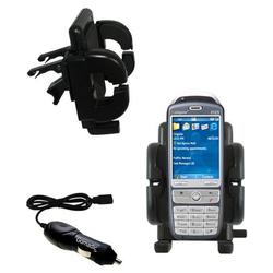 Gomadic Cingular 2125 Auto Vent Holder with Car Charger - Uses TipExchange