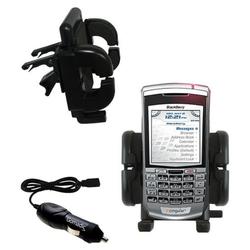 Gomadic Cingular Blackberry 7100g Auto Vent Holder with Car Charger - Uses TipExchange