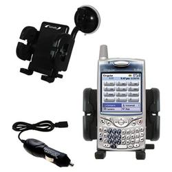 Gomadic Cingular Treo 650 Auto Windshield Holder with Car Charger - Uses TipExchange