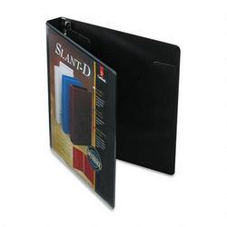 Cardinal Brands Inc. ClearVue™ Premium Slant D® Presentation Binder, 1 Capacity, Black