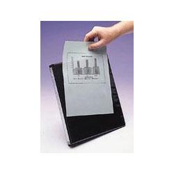 Cardinal Brands Inc. ClearVue™ Premium Slant D® Vinyl Presentation Binder, 1 1/2 Capacity, Black