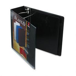 Cardinal Brands Inc. ClearVue™ Premium Slant D® Vinyl Presentation Binder, 4 Capacity, Black