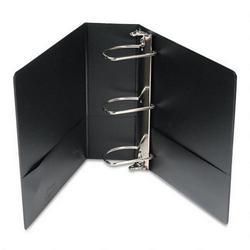 Cardinal Brands Inc. ClearVue™ XtraValue™ D Ring Presentation Binder, Black Vinyl, 4 Capacity