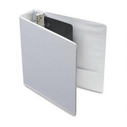 Cardinal Brands Inc. ClearVue™ XtraValue™ D Ring Presentation Binder, White Vinyl, 2 Capacity