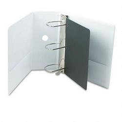 Cardinal Brands Inc. ClearVue™ XtraValue™ D Ring Presentation Binder, White Vinyl, 5 Capacity