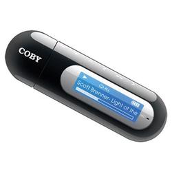 COBY ELECTRONICS Coby Electronics MP305-4G 4GB Flash MP3 Player - FM Tuner - 4GB Flash Memory - 2 LCD - Black