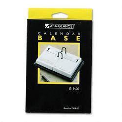 At-A-Glance Compact Daily Desk Calendar Base, 3 x 3 3/4, Black