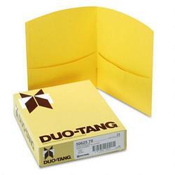 Esselte Pendaflex Corp. Contour Two Pocket Portfolios, Yellow, 25 per Box