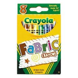 Binney And Smith Inc. Crayola Fabric Crayons (BIN525009)