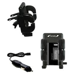 Gomadic Creative Zen Nano Auto Vent Holder with Car Charger - Uses TipExchange