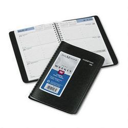 At-A-Glance DayMinder® Weekly Appointment Book, 1 Week/Spread, 4 7/8x8, Black
