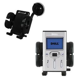 Gomadic Dell Pocket DJ 15GB Car Windshield Holder - Brand