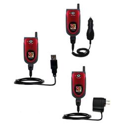 Gomadic Deluxe Kit for the Sanyo MM-7400 includes a USB cable with Car and Wall Charger - Brand w/ T
