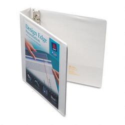 Avery-Dennison Design Edge Presentation View Binder, 1 1/2 Capacity, White