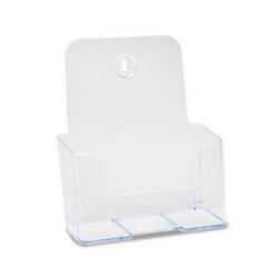 Deflecto Corporation Docuholder™ Clear Rigid Brochure Holder, 6 3/4w x 3 3/4d x 7 3/4h