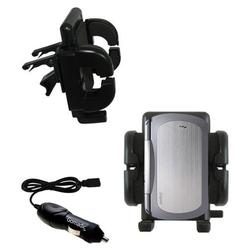 Gomadic Dopod 900 Auto Vent Holder with Car Charger - Uses TipExchange