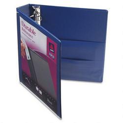 Avery-Dennison Durable Vinyl View Binder, 1 1/2 Capacity, Blue