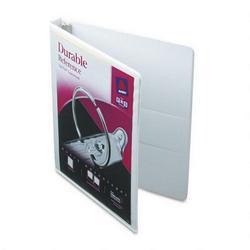 Avery-Dennison Durable Vinyl View Binder, 1/2 Capacity, White