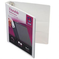 Avery-Dennison Durable Vinyl View Binder, 1 Capacity, White