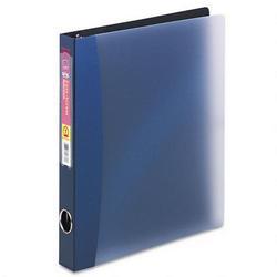 Avery-Dennison Easy Access Reference Binder, Round Ring, 1 Capacity, Dark Blue