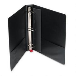 Cardinal Brands Inc. EasyOpen® Locking Round Ring Binder, Letter Size, 1 1/2 Capacity, Black