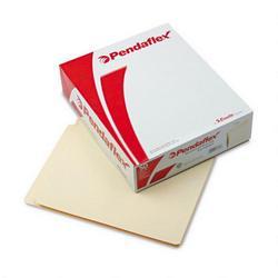 Esselte Pendaflex Corp. End Tab 11 pt. Manila File Folders, 2 Fasteners, Letter, Straight Cut, 50/Box