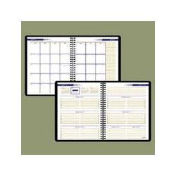 At-A-Glance Executive Weekly/Monthly Planner, 1 Week/Spread, Black, 6 7/8 x 8 3/4