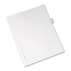 Avery-Dennison Exhibit Numerical Tab Divider Sets, Exhibit 17, 11 x 8 1/2, 25/Pack