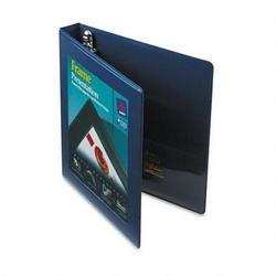 Avery-Dennison Framed Presentation EZD® Locking Veiw Binder, 1 Capacity, Navy Blue