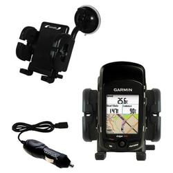 Gomadic Garmin Edge 705 Auto Windshield Holder with Car Charger - Uses TipExchange